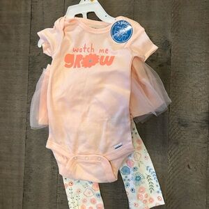Onesie with tutu and leggings